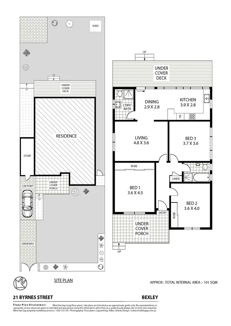 Floorplan of Homely house listing, 21 Byrnes Street, Bexley NSW 2207