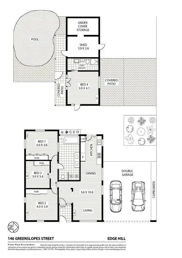 Floorplan of Homely house listing, 146 Greenslopes Street, Edge Hill QLD 4870