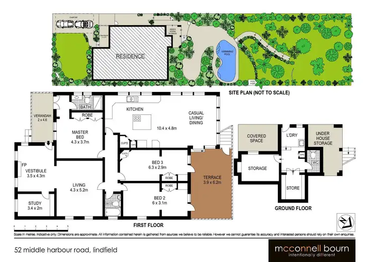 Floorplan of Homely house listing, 52 Middle Harbour Road, Lindfield NSW 2070