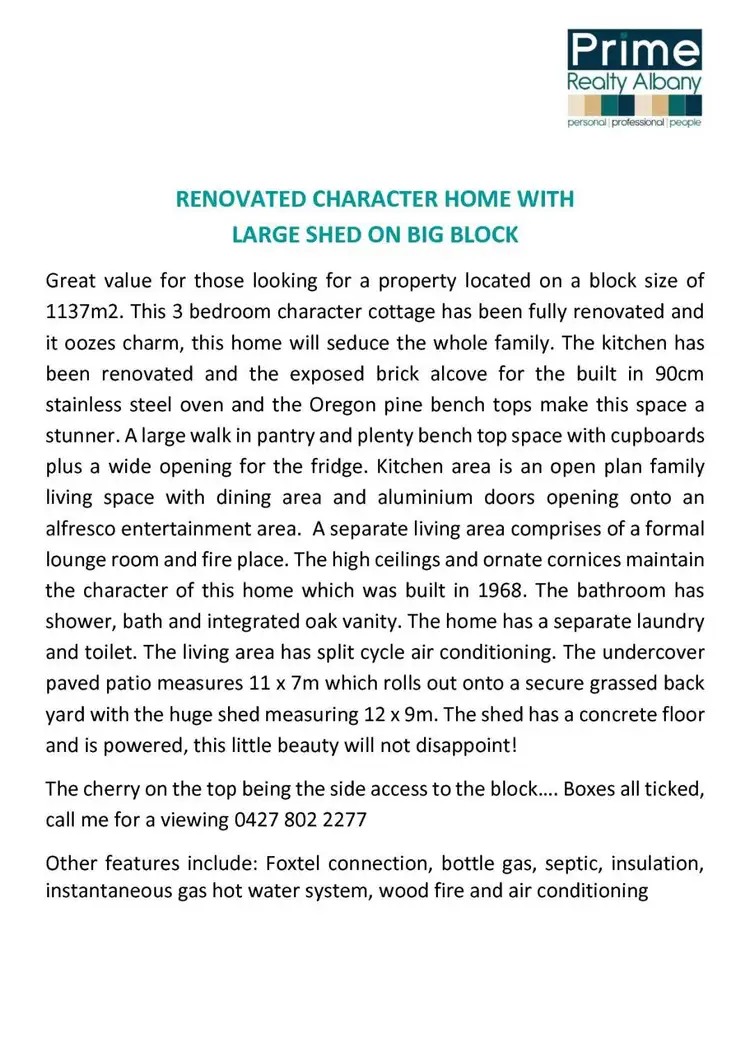 Floorplan of Homely house listing, 533 Albany Highway, Mckail WA 6330