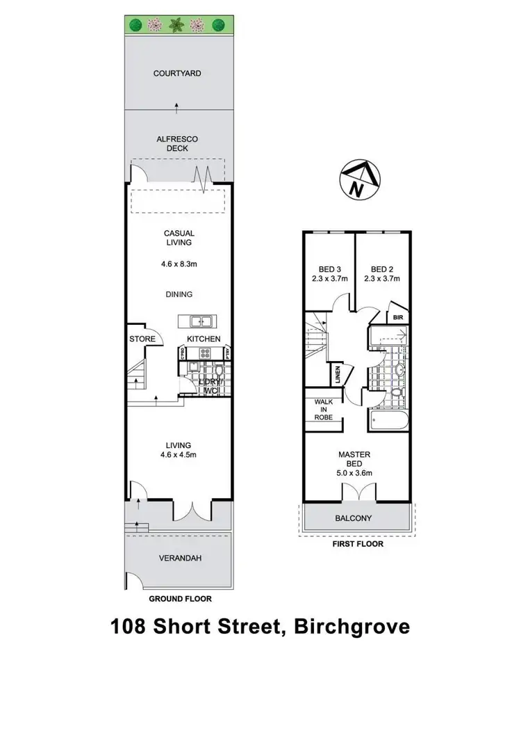 Floorplan of Homely house listing, 108 Short Street, Birchgrove NSW 2041
