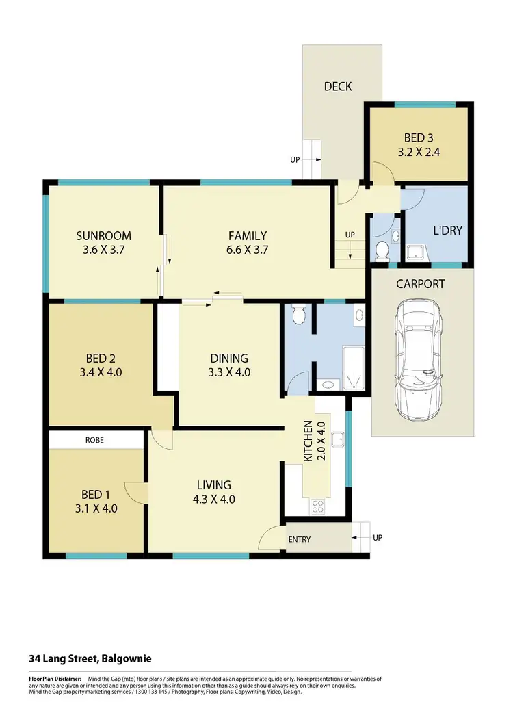Floorplan of Homely house listing, 34 Lang Street, Balgownie NSW 2519