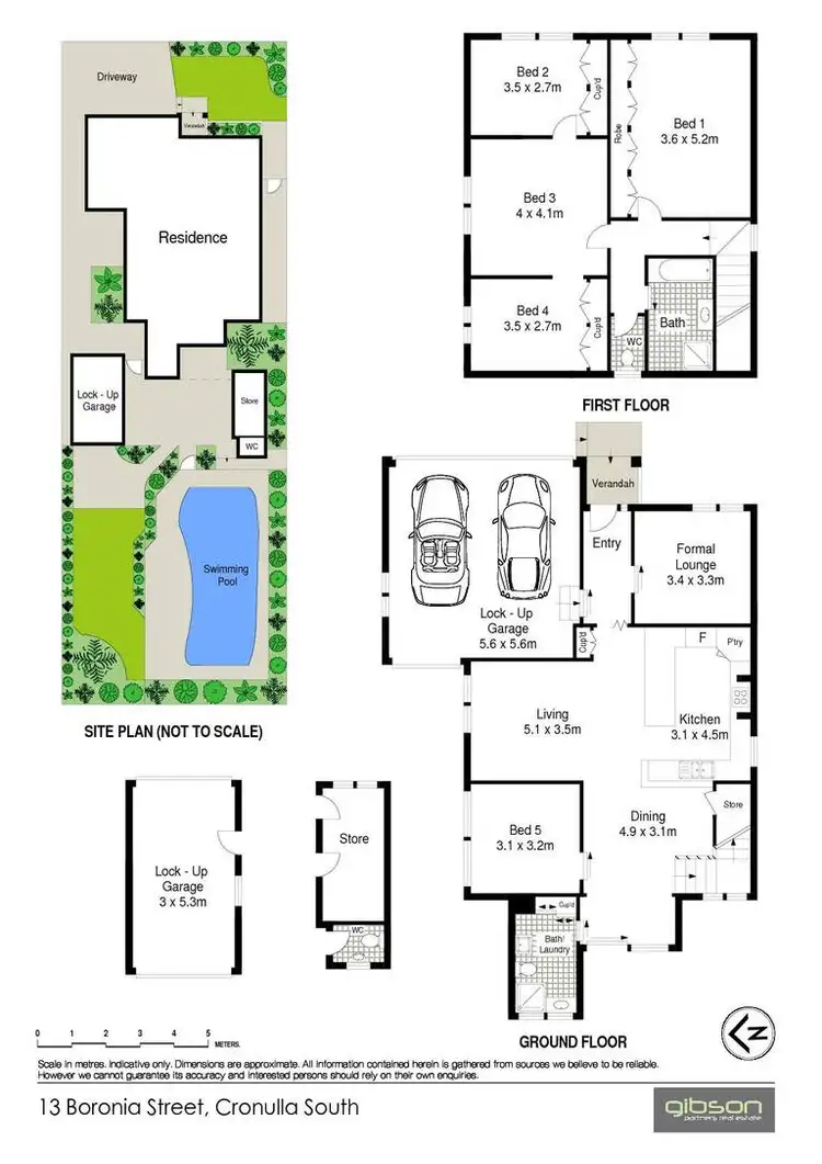 Floorplan of Homely house listing, 13 Boronia Street, Cronulla NSW 2230