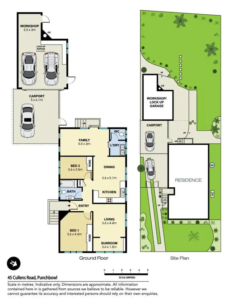 Floorplan of Homely house listing, 45 Cullens Road, Punchbowl NSW 2196