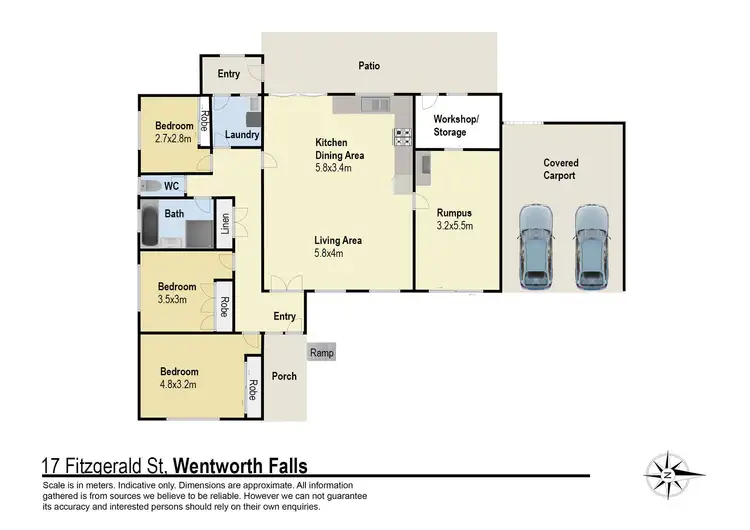 Floorplan of Homely house listing, 17 Fitzgerald Street, Wentworth Falls NSW 2782