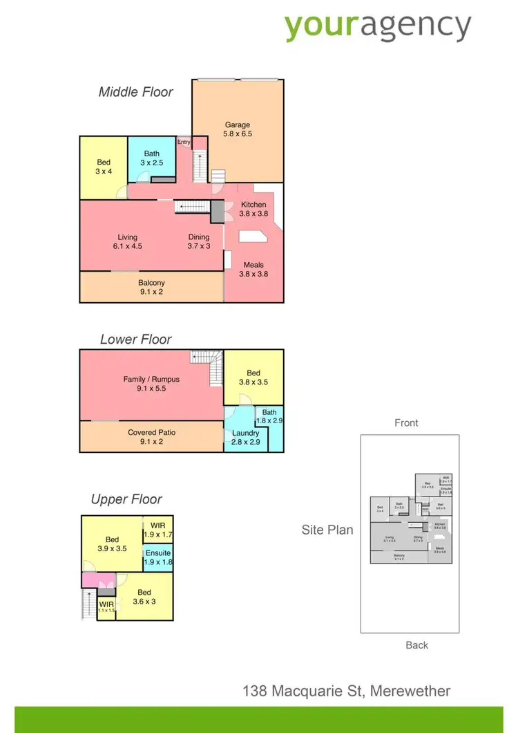 Floorplan of Homely house listing, 138 Macquarie Street, Merewether NSW 2291