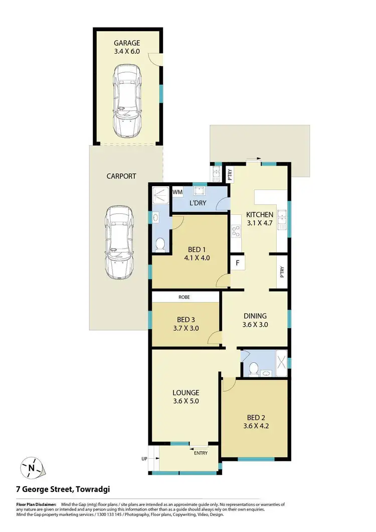 Floorplan of Homely house listing, 7 George Street, Towradgi NSW 2518