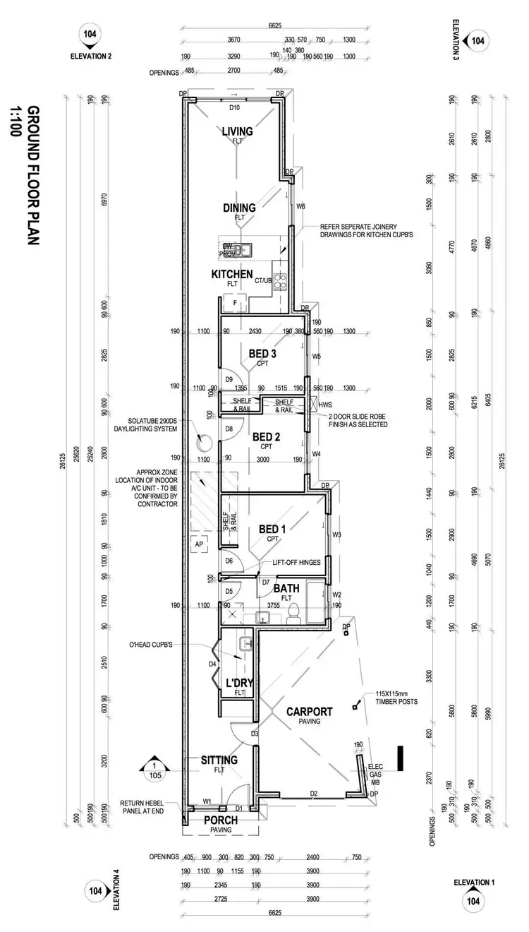 Floorplan of Homely house listing, D3/7 Lincoln Avenue, Sturt SA 5047