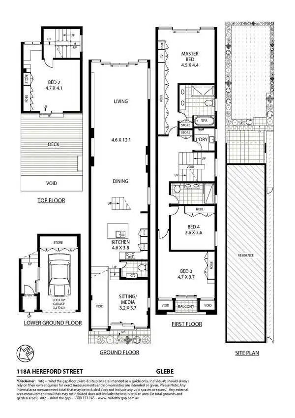 Floorplan of Homely house listing, 118a Hereford Street, Glebe NSW 2037