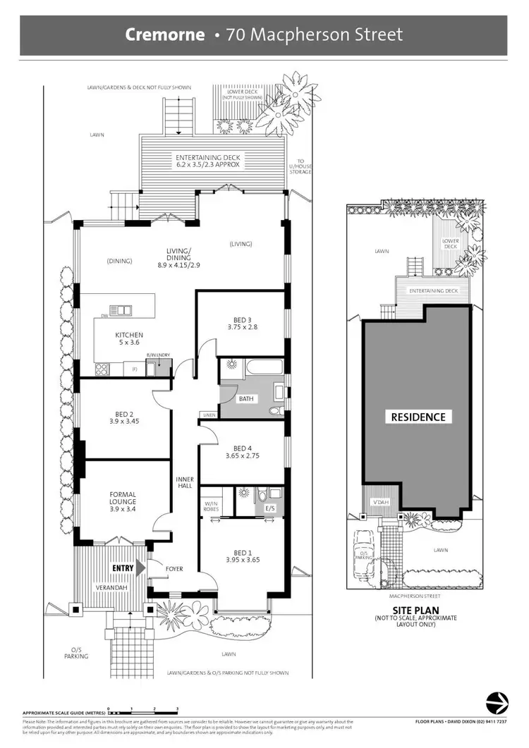 Floorplan of Homely house listing, 70 MacPherson Street, Cremorne NSW 2090