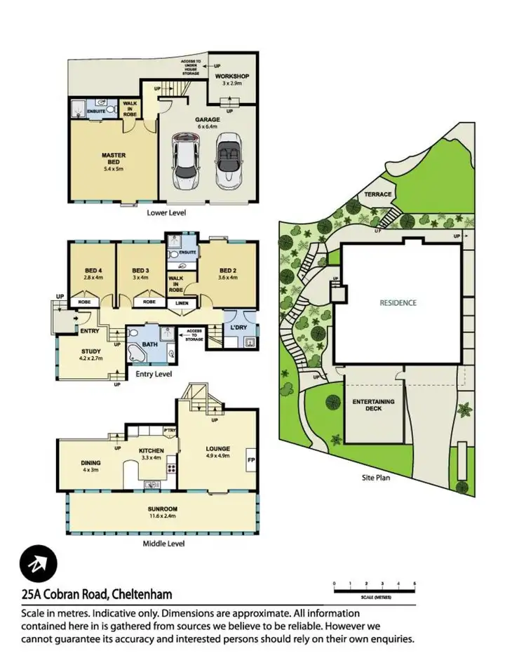 Floorplan of Homely house listing, 25A Cobran Road, Cheltenham NSW 2119