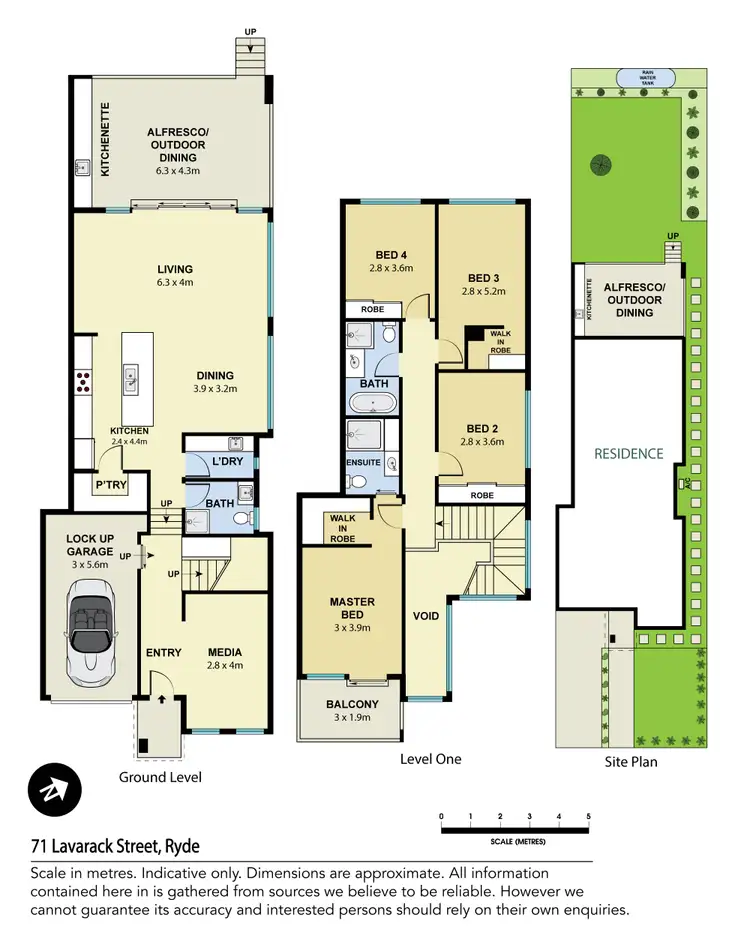 Floorplan of Homely house listing, 71 Lavarack Street, Ryde NSW 2112