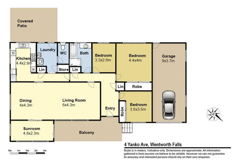 Floorplan of Homely house listing, 4 Yanko Avenue, Wentworth Falls NSW 2782