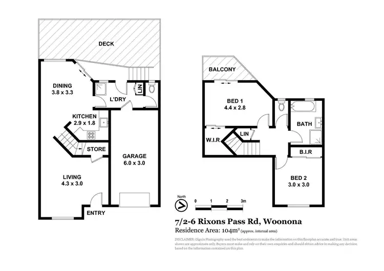 Floorplan of Homely townhouse listing, 7/2-6 Rixons Pass Road, Woonona NSW 2517