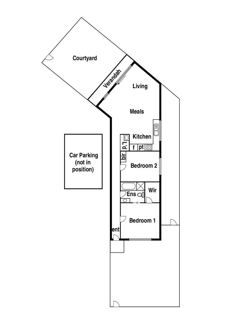 Floorplan of Homely unit listing, 3/1 Clements Grove, Reservoir VIC 3073