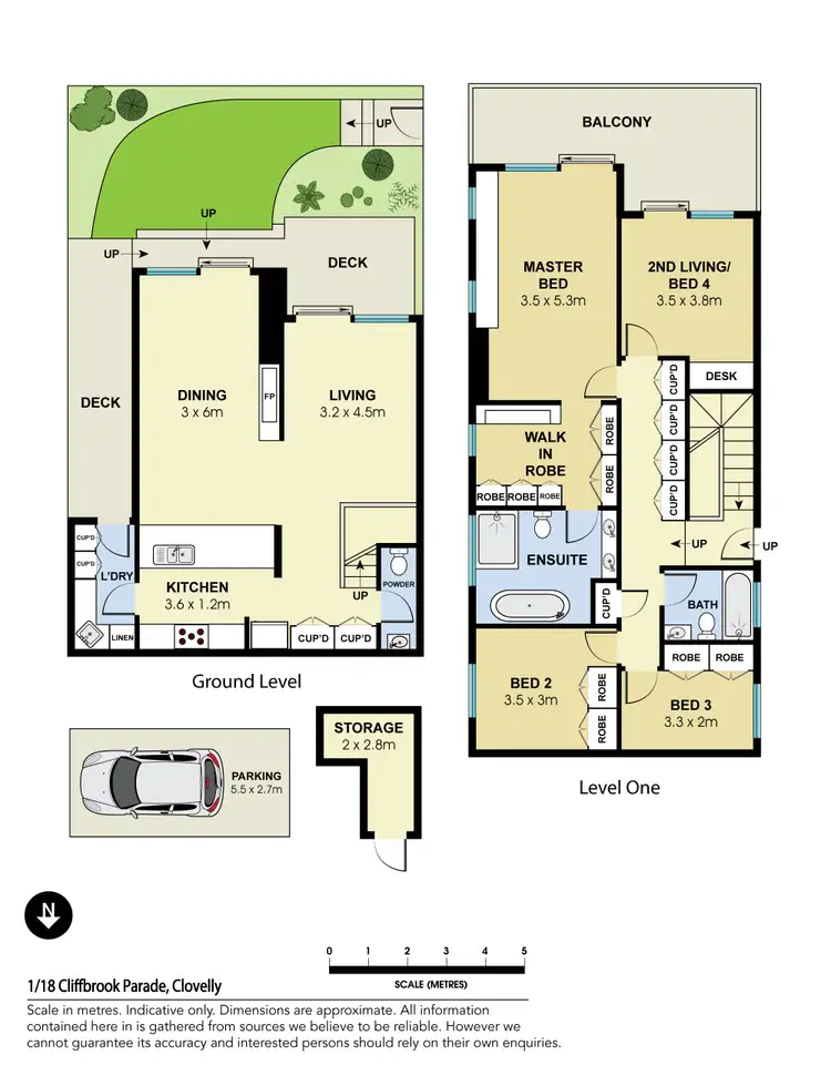 Floorplan of Homely apartment listing, 1/18 Cliffbrook Parade, Clovelly NSW 2031