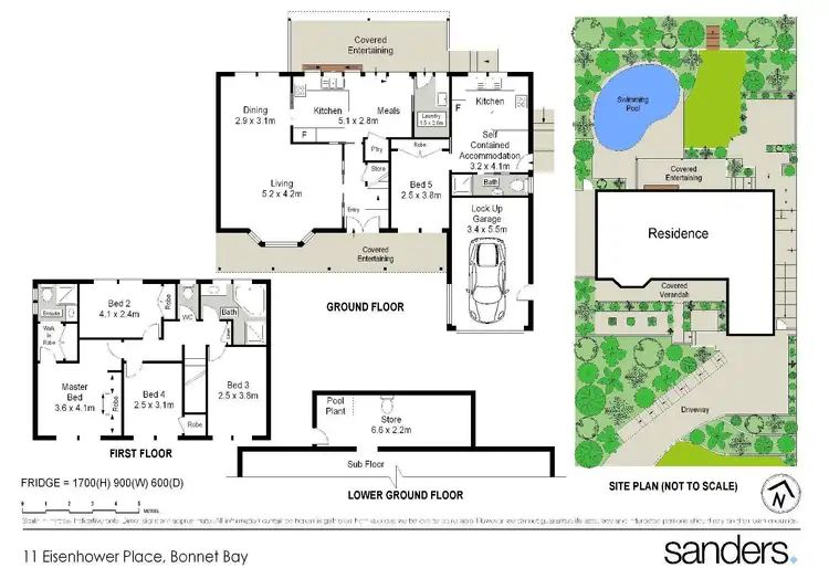 Floorplan of Homely house listing, 11 Eisenhower Place, Bonnet Bay NSW 2226