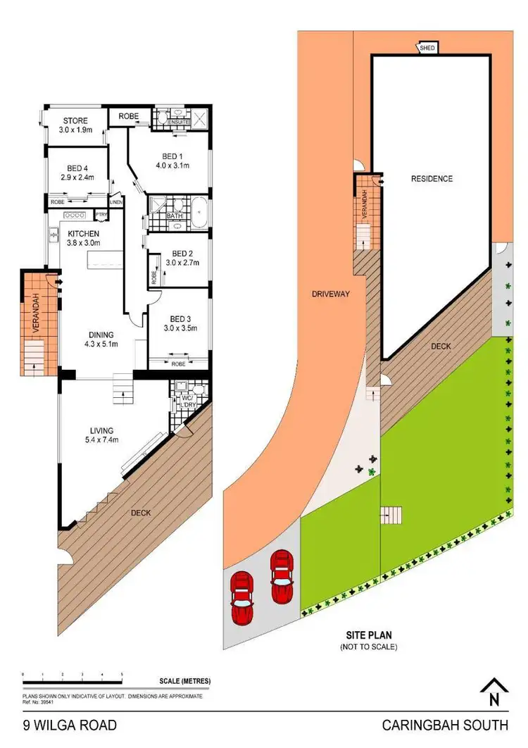 Floorplan of Homely house listing, 9 Wilga Road, Caringbah South NSW 2229