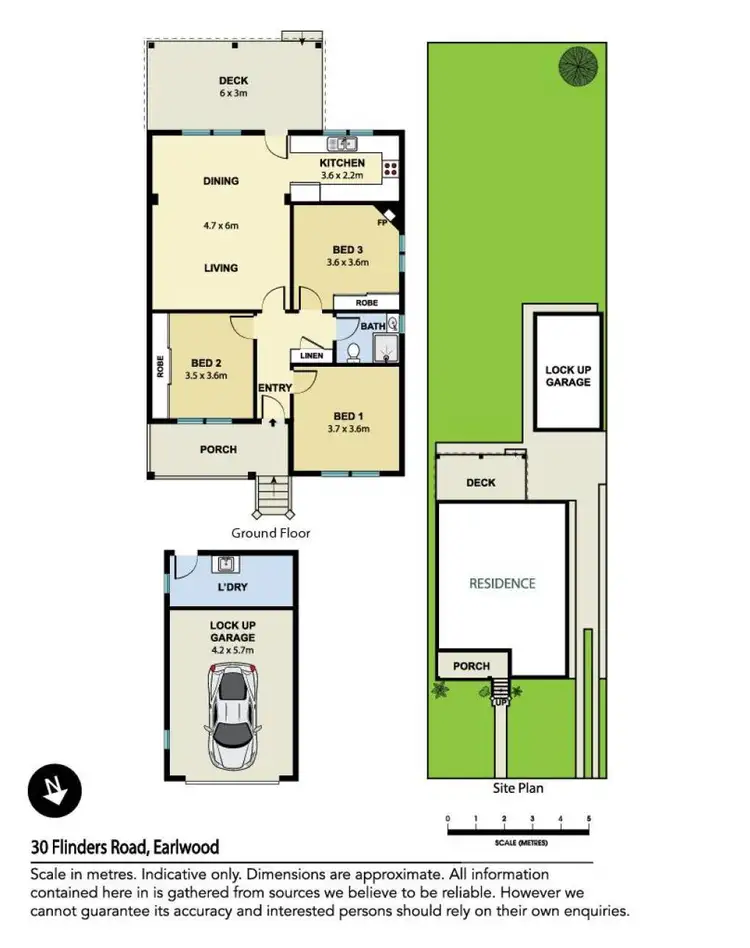 Floorplan of Homely house listing, 30 Flinders Road, Earlwood NSW 2206