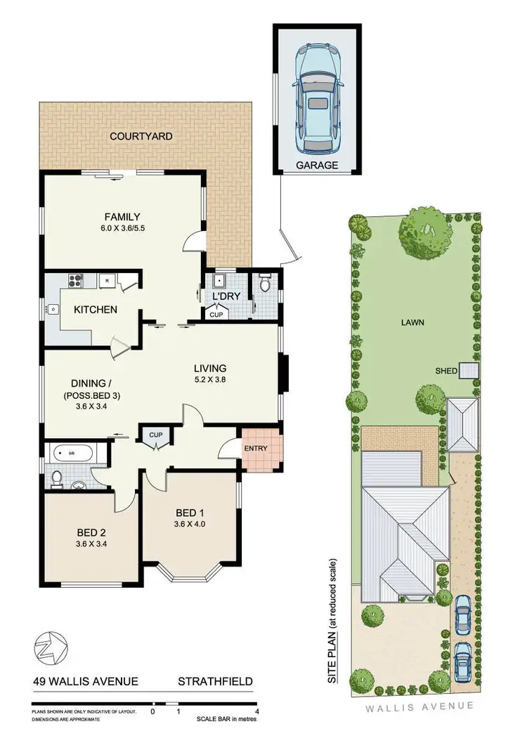 Floorplan of Homely house listing, 49 Wallis Avenue, Strathfield NSW 2135