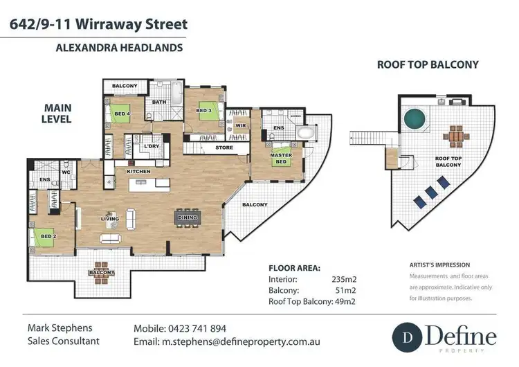 Floorplan of Homely unit listing, 642/9-11 Wirraway Street, Alexandra Headland QLD 4572