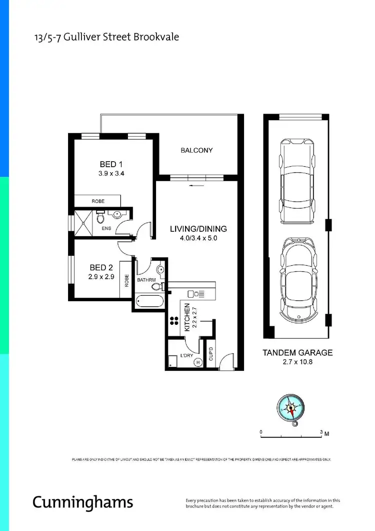 Floorplan of Homely unit listing, 13/5-7 Gulliver Street, Brookvale NSW 2100