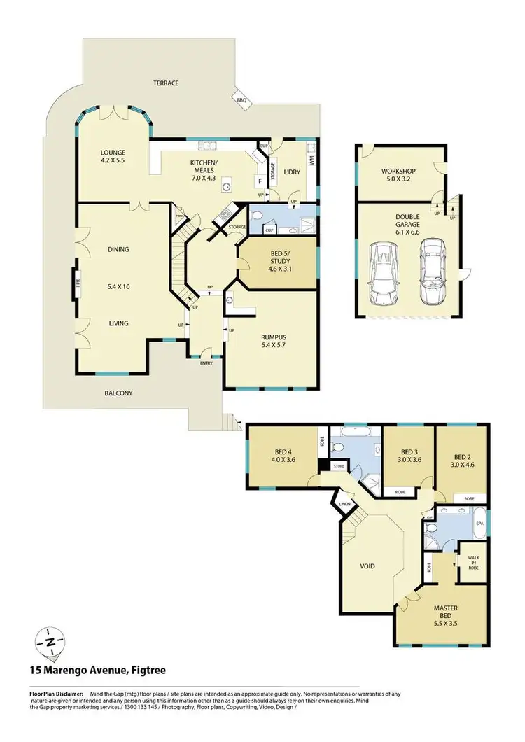 Floorplan of Homely house listing, 15 Marengo Avenue, Figtree NSW 2525