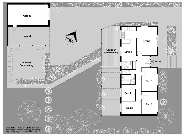 Floorplan of Homely house listing, 82 Macfarland Crescent, Pearce ACT 2607