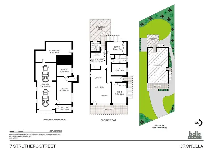 Floorplan of Homely house listing, 7 Struthers Street, Cronulla NSW 2230