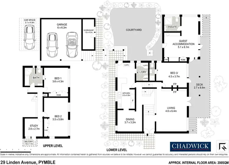 Floorplan of Homely house listing, 29 Linden Avenue, Pymble NSW 2073