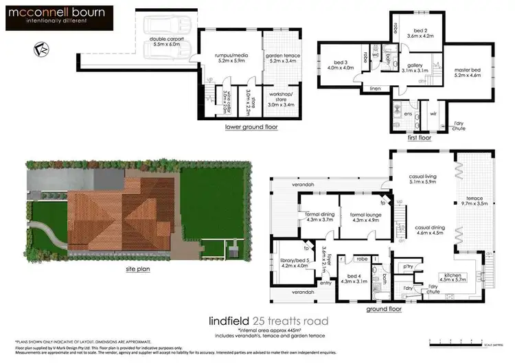 Floorplan of Homely house listing, 25 Treatts Road, Lindfield NSW 2070