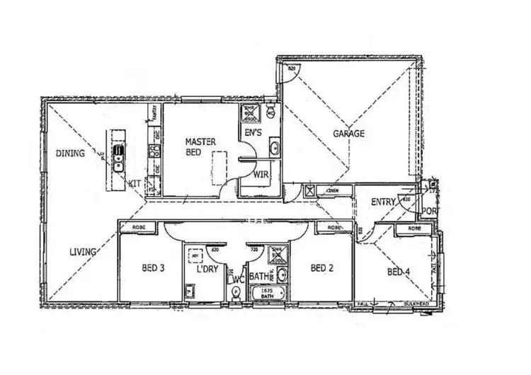 Floorplan of Homely house listing, 17 Kristini Place, Truganina VIC 3029