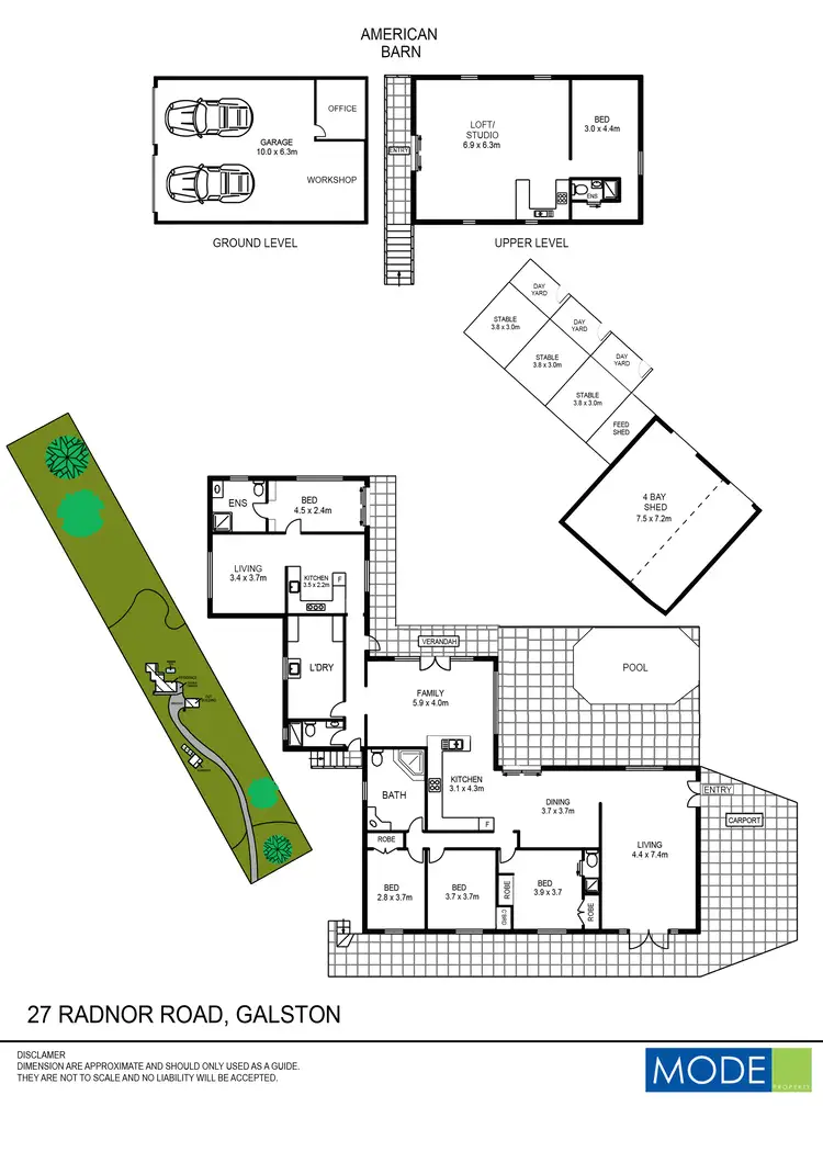 Floorplan of Homely house listing, 27 Radnor Road, Galston NSW 2159