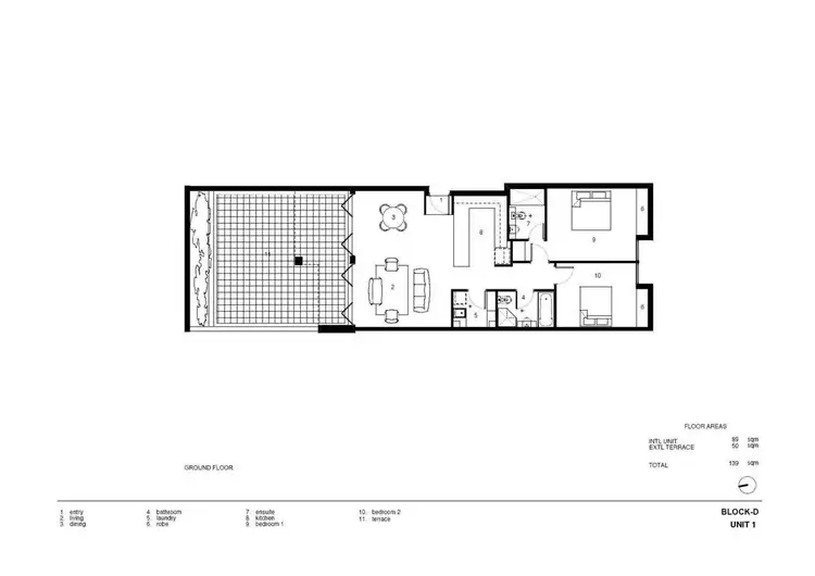 Floorplan of Homely apartment listing, 1/81 Bertram Street, Mortlake NSW 2137