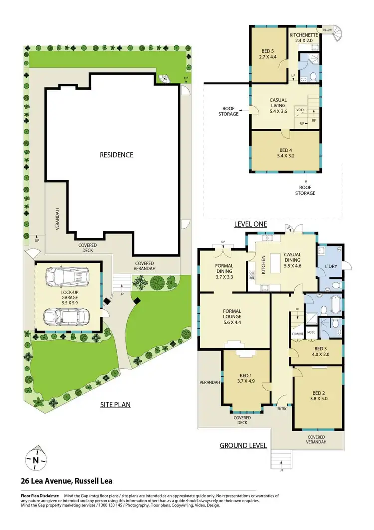 Floorplan of Homely house listing, 26 Lea Avenue, Russell Lea NSW 2046