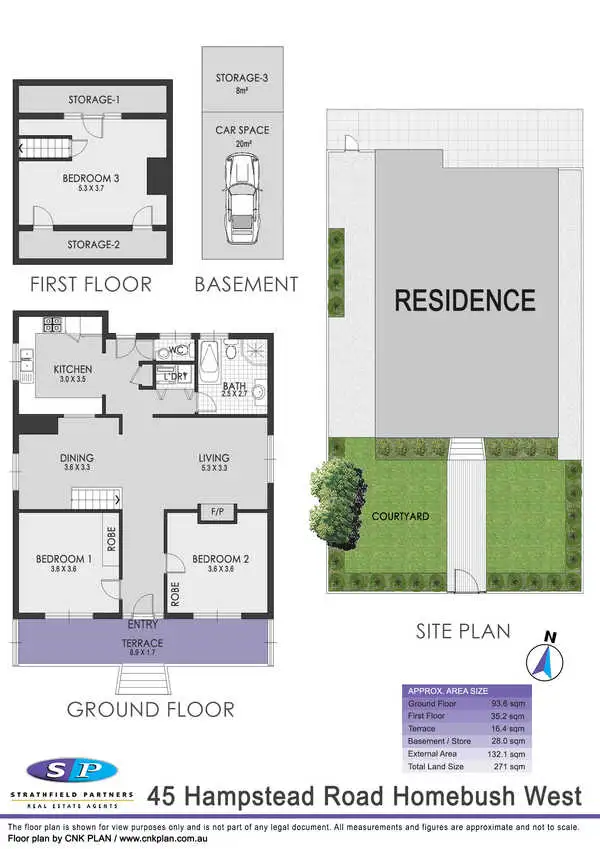 Floorplan of Homely house listing, 45 Hampstead Road, Homebush West NSW 2140