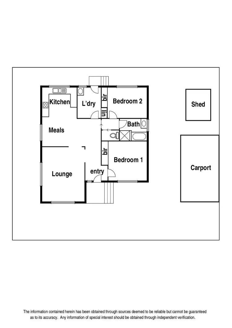 Floorplan of Homely house listing, 28A McMahon Road, Reservoir VIC 3073