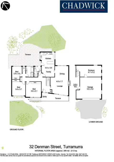 Floorplan of Homely house listing, 32 Denman Street, Turramurra NSW 2074