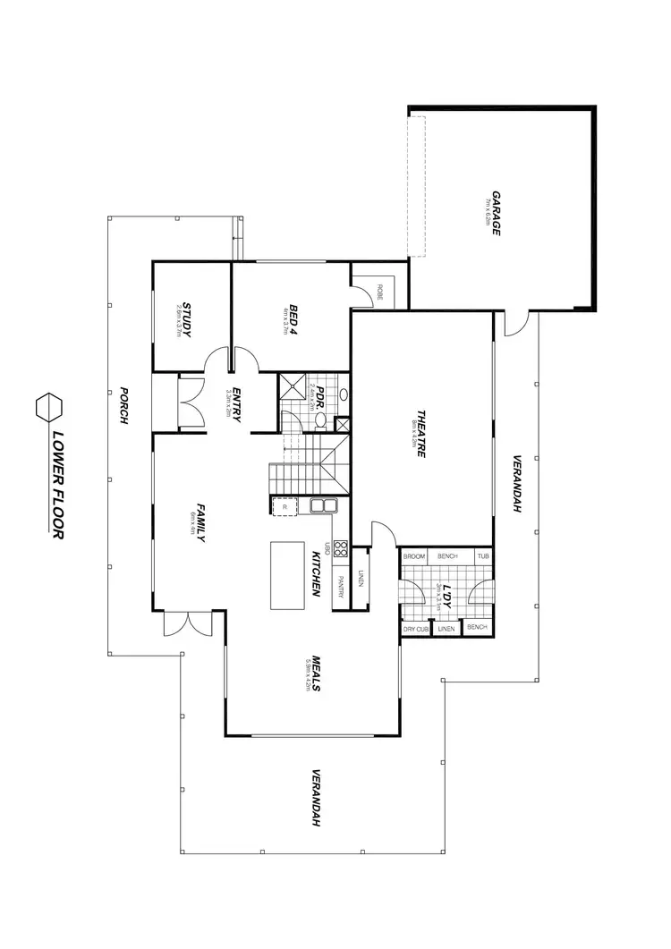Floorplan of Homely house listing, 169 Belleview Drive, Sunbury VIC 3429