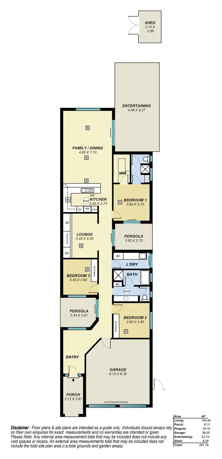 Floorplan of Homely house listing, 3A Rothesay Avenue, Glenelg North SA 5045