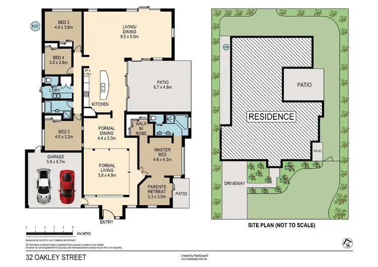 Floorplan of Homely house listing, 32 Oakley Street, Carindale QLD 4152