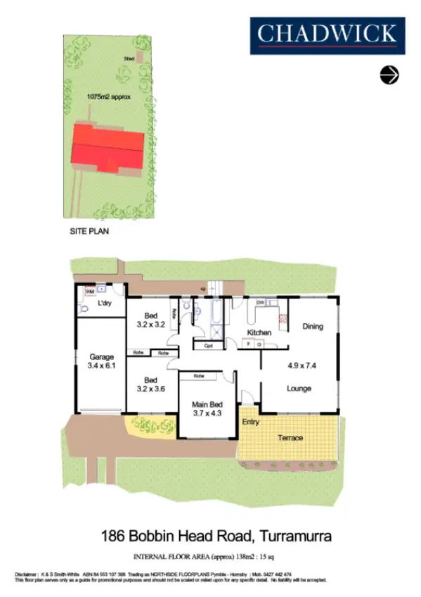 Floorplan of Homely house listing, 186 Bobbin Head Road, Turramurra NSW 2074