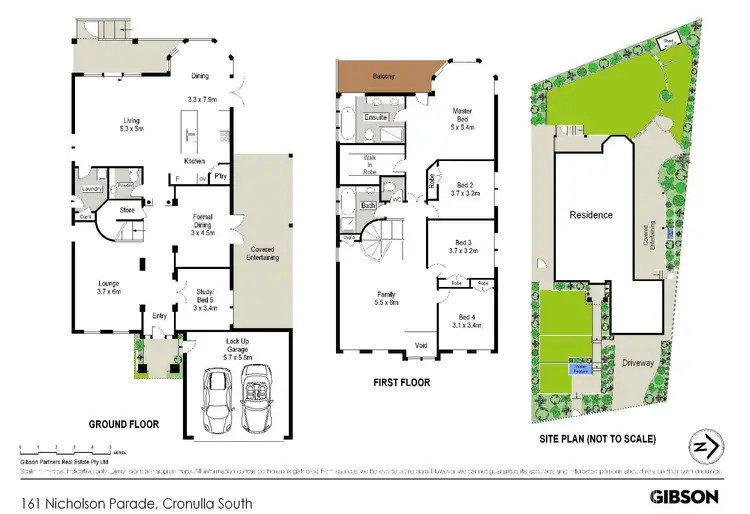 Floorplan of Homely house listing, 161 Nicholson Parade, Cronulla NSW 2230