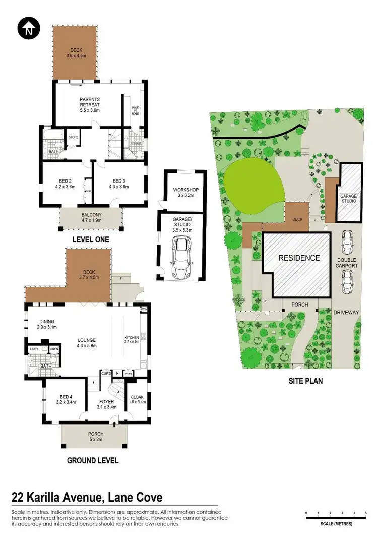 Floorplan of Homely house listing, 22 Karilla Avenue, Lane Cove NSW 2066