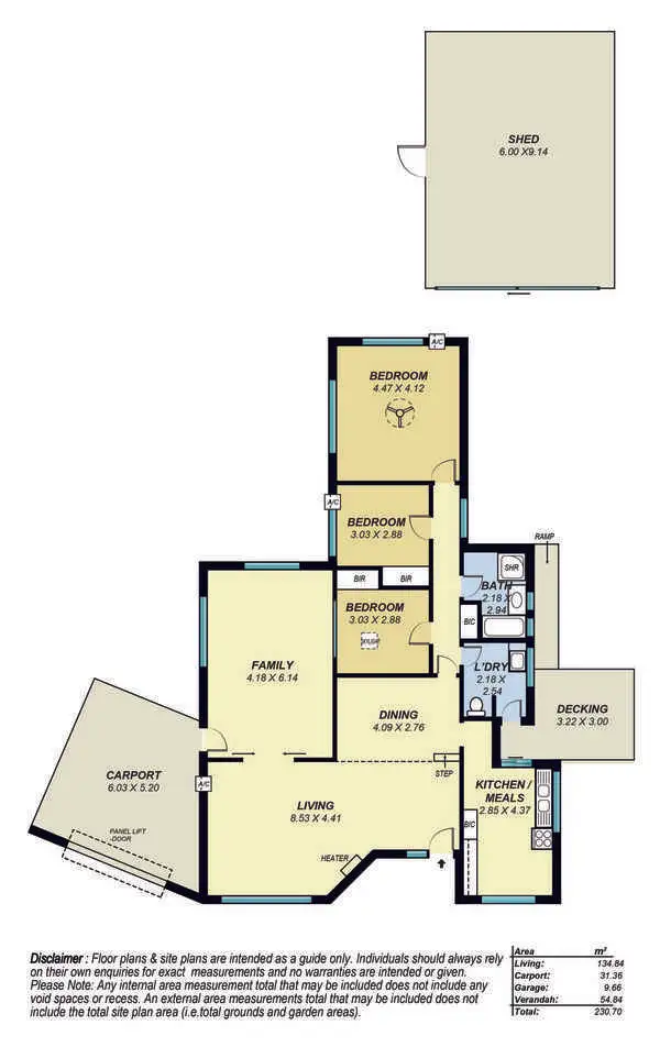 Floorplan of Homely house listing, 6 Carlton Terrace, Marino SA 5049