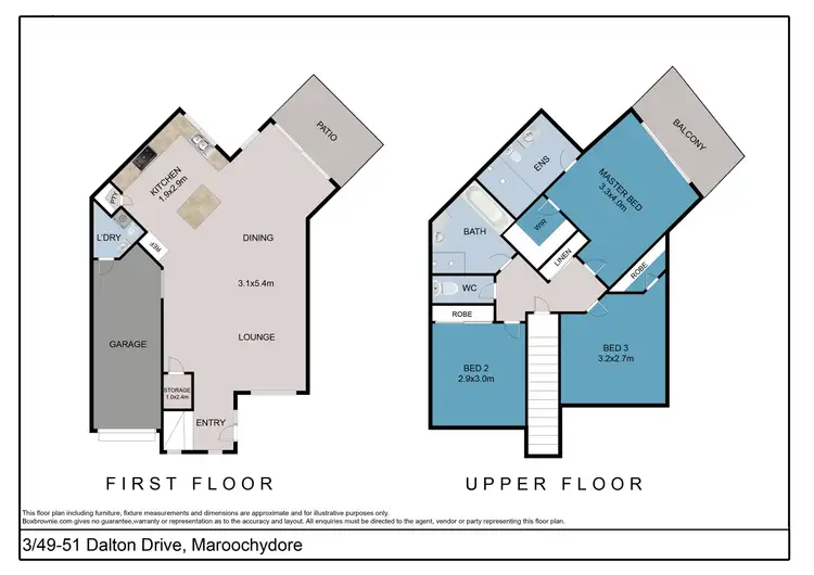 Floorplan of Homely unit listing, 3/49-51 Dalton Drive, Maroochydore QLD 4558