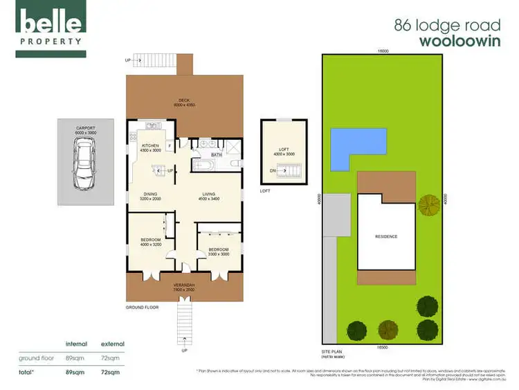 Floorplan of Homely house listing, 86 Lodge Road, Wooloowin QLD 4030