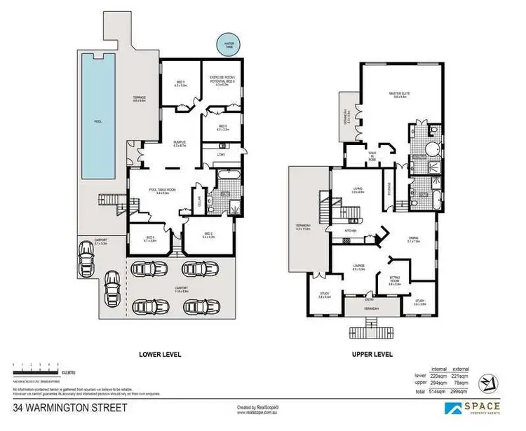 Floorplan of Homely house listing, 34 Warmington Street, Paddington QLD 4064