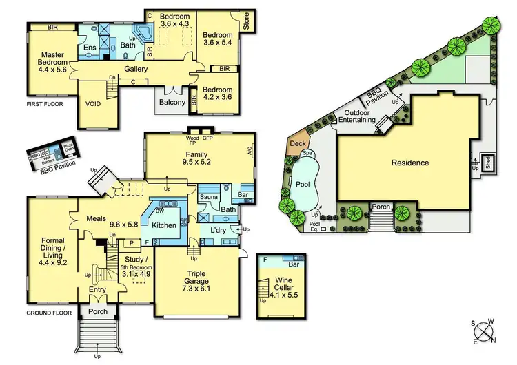 Floorplan of Homely house listing, 8 Lisa Close, Wantirna South VIC 3152