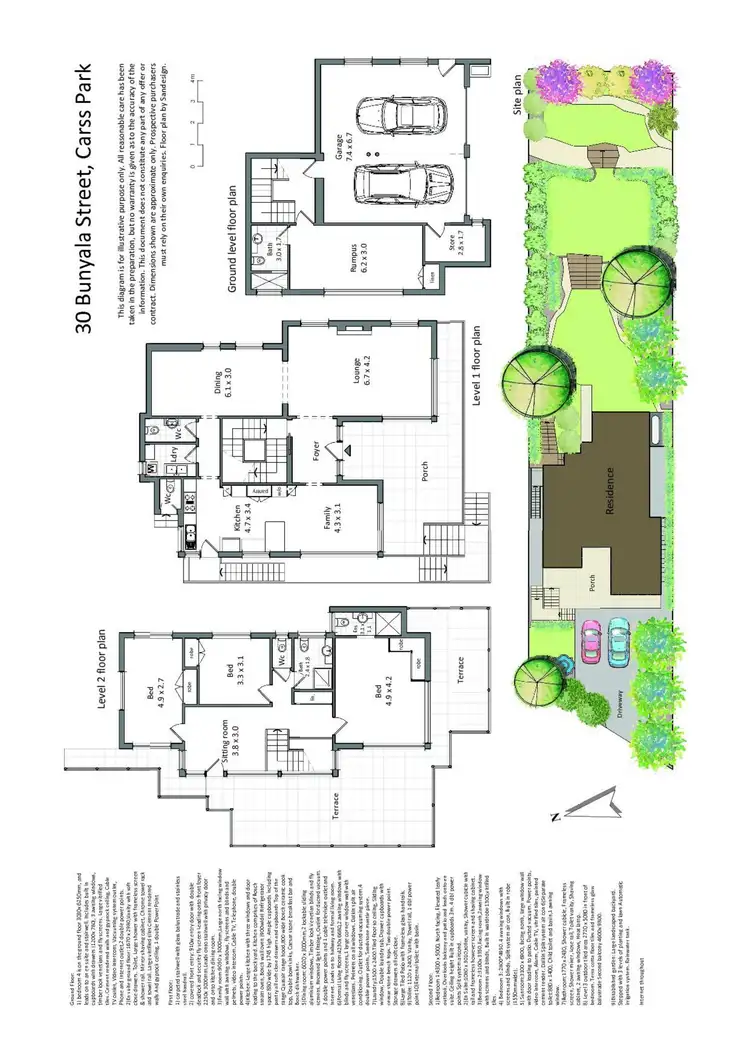Floorplan of Homely house listing, 30 Bunyala Street, Carss Park NSW 2221